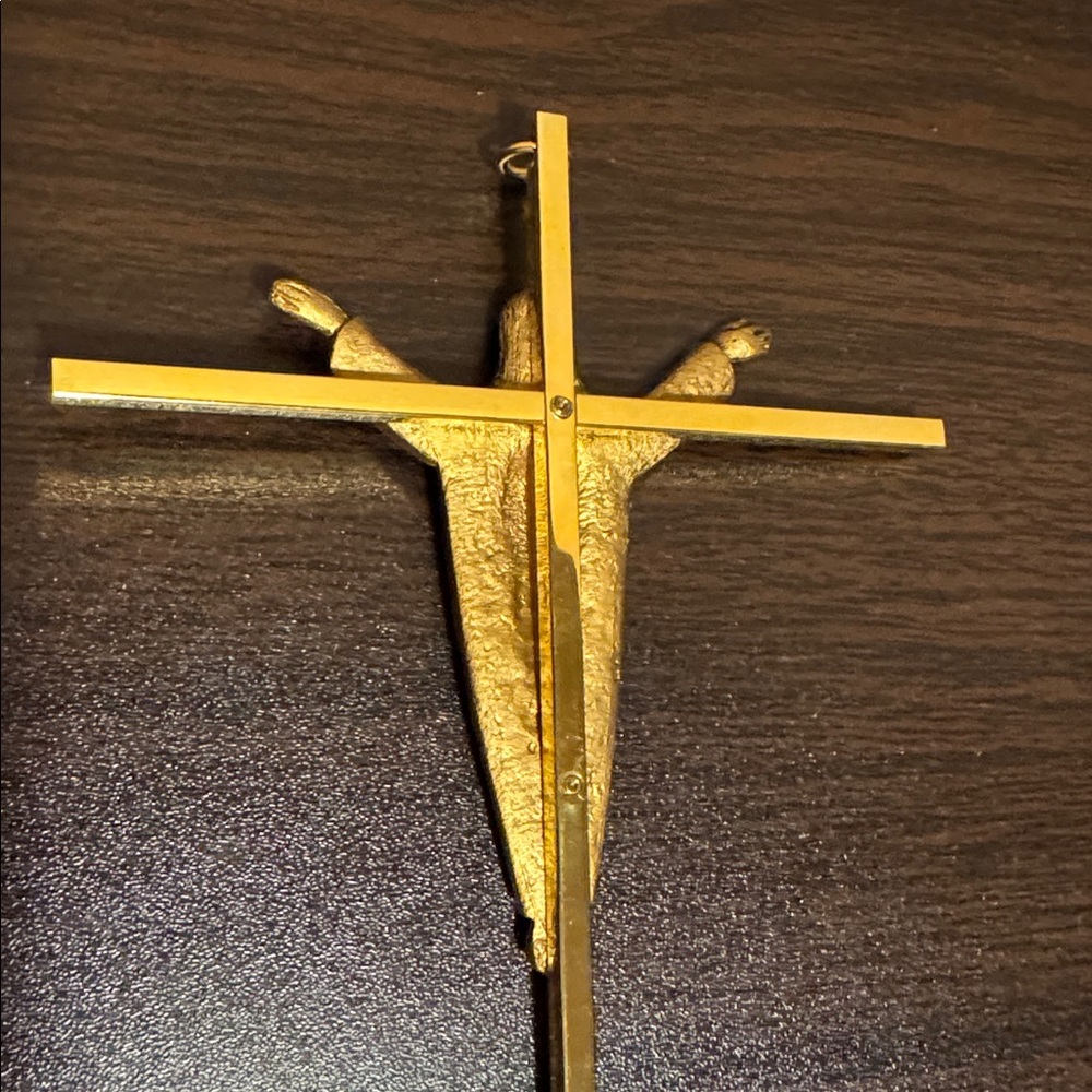 Gold Crucifix Wall Decor - Picture 7 of 8